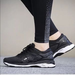 gel kayano 24 black womens